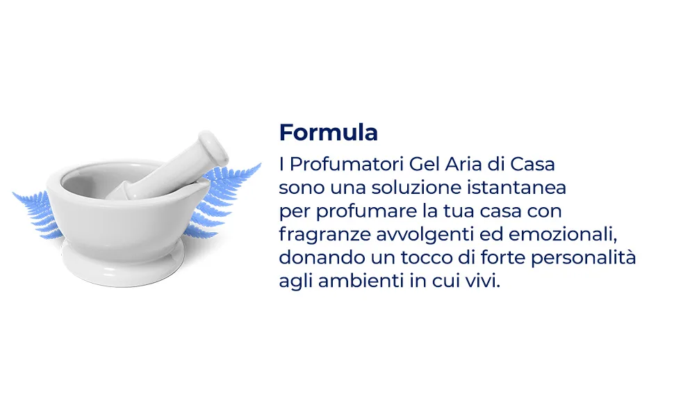 Felce Azzurra Aria di Casa Gel parfum antiodeurs Talc et lavande 140 g - product information 3