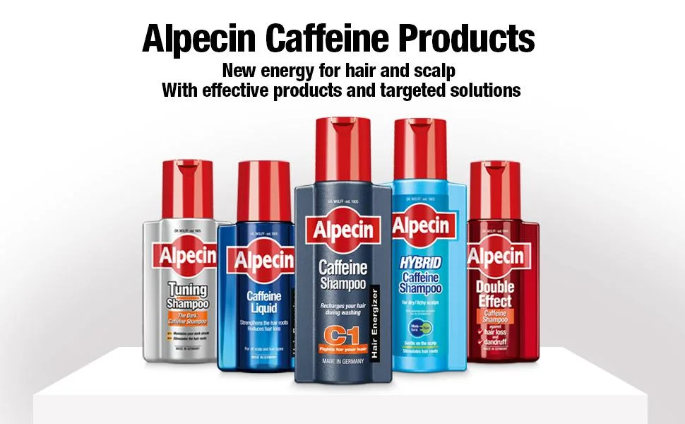 Alpecin Tuning Shampooing 200 ml Caf 200 ml (Lot de 1) - product information 1