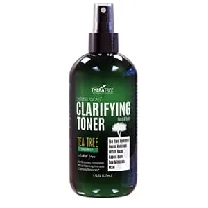 Oleavine Clarifying Mud Mask with Dead Sea Minerals  Activated Charcoal & Tea Tree for Face & Body TheraTree - product information 7
