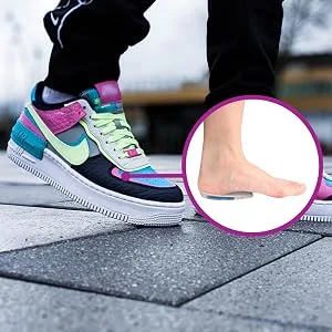 footinsole Heel Cushions   Effective Pain Relief  Shock Absorption & Improved Pressure Distribution Men's Size - real