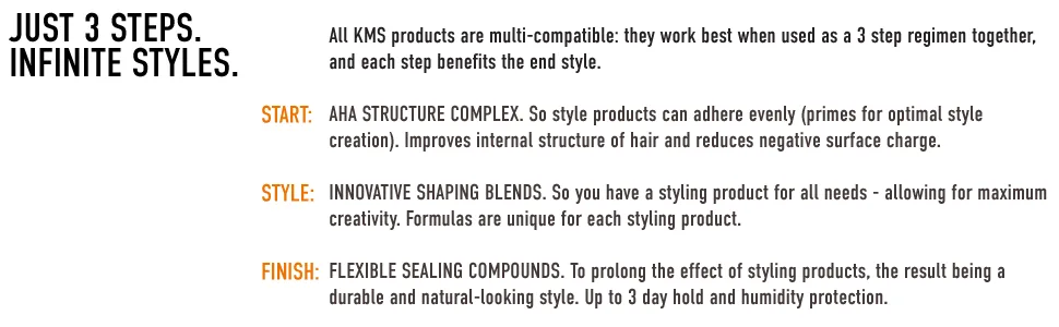 KMS HAIRSTAY Working Spray  8.4 oz - kms hairstay working spray