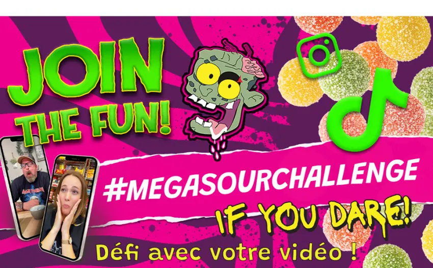 Barnetts Sweets Mega Sour Candy Framboise (104g) - product information 8