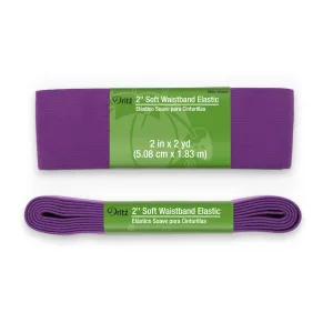 Dritz 2 Soft Waistband Elastic  2  Violet 2 Violet - image
