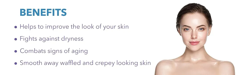 Diva Stuff Extreme Crepey Skin Body & Face Cream With Hyaluronic Acid  Alpha Hydroxy and More (Vanilla) - benefits