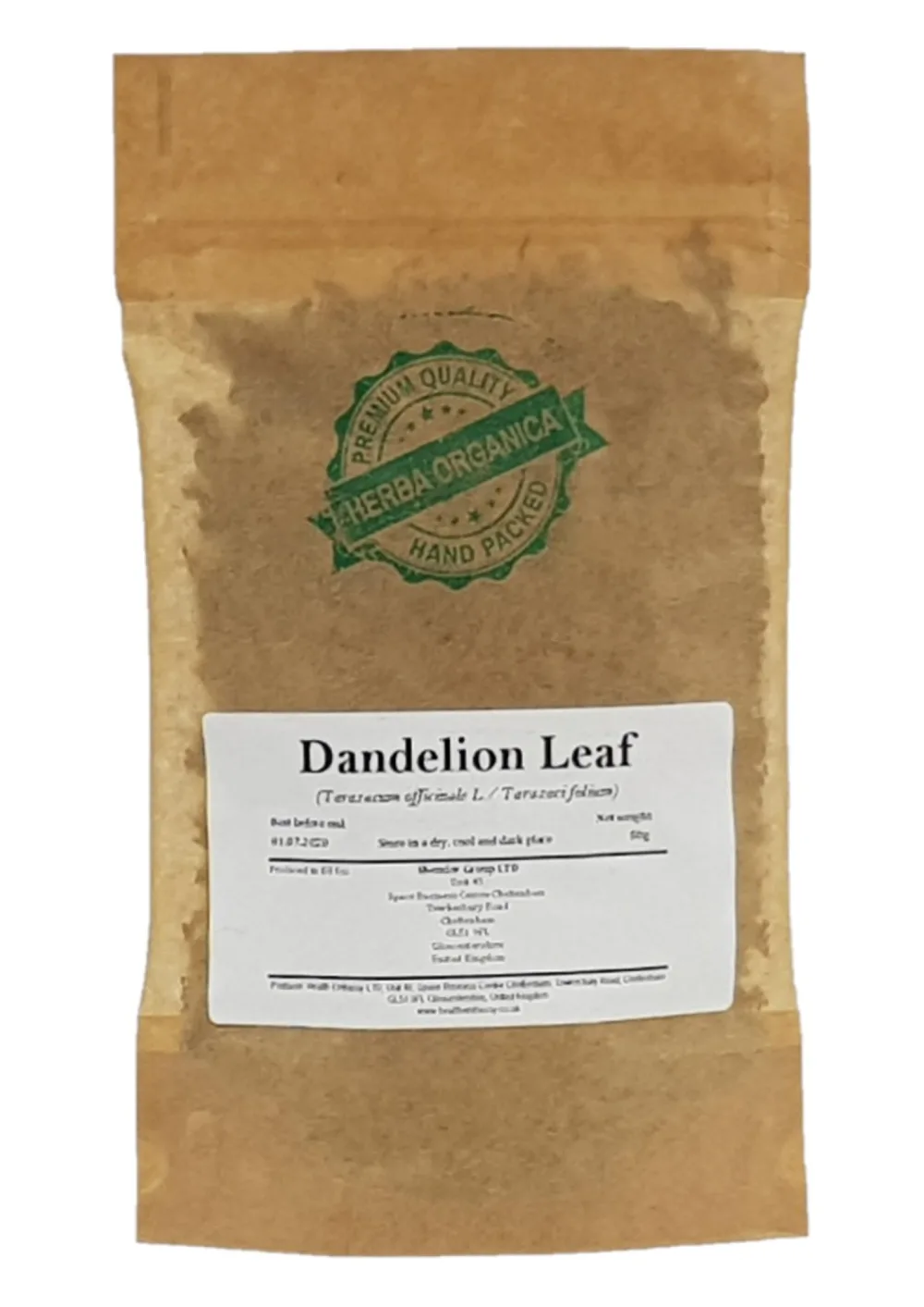 Herba Organica Feuille de Bouillon Blanc Tisane - Verbascum L - Mullein Leaf Herbal Tea 50g - product information 10