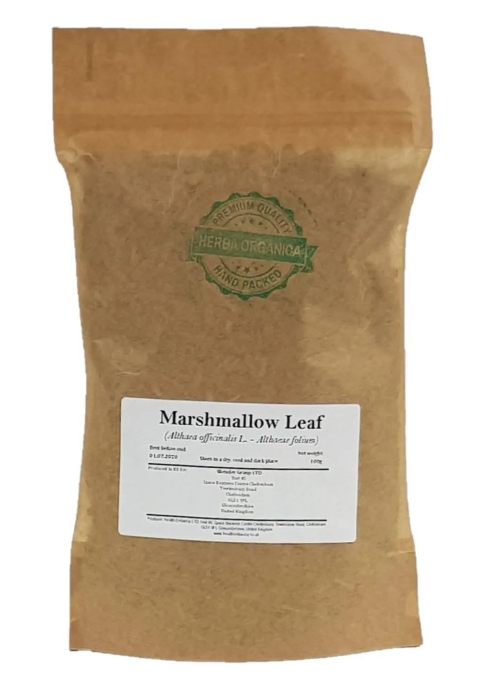 Herba Organica Feuille de Bouillon Blanc Tisane - Verbascum L - Mullein Leaf Herbal Tea 50g - product information 5