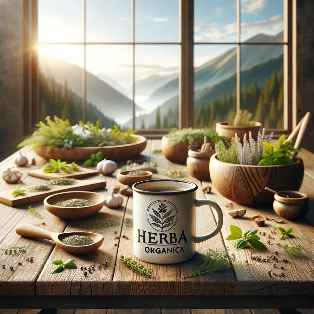 Herba Organica Feuille de Bouillon Blanc Tisane - Verbascum L - Mullein Leaf Herbal Tea 100g - product information 3