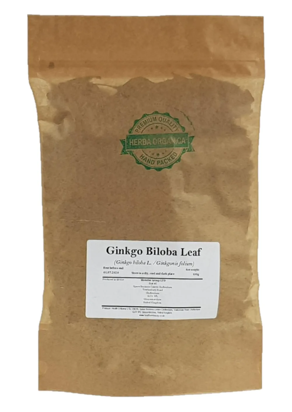 Herba Organica Feuille de Bouillon Blanc Tisane - Verbascum L - Mullein Leaf Herbal Tea 100g - product information 8