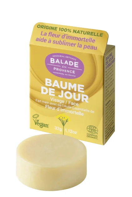 Balade en Provence Baume de Jour hydratant solide artisanal 32g certifi Cosmos Organic Bio & Vegan - product information 8