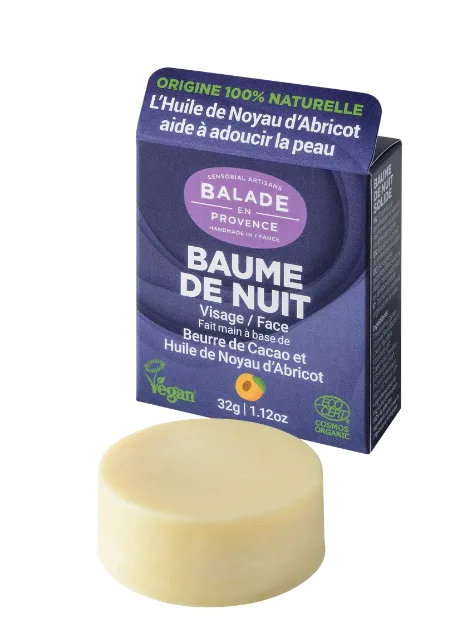Balade en Provence Baume de Jour hydratant solide artisanal 32g certifi Cosmos Organic Bio & Vegan - product information 9
