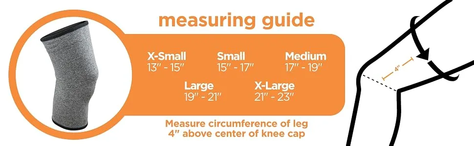 IMAK Compression Arthritis Knee Sleeve - Brace to Support Chronic Pain Relief - Medium - product information 7