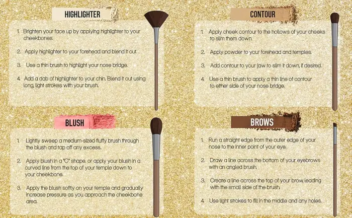 Rude - In Your Face 3-in-1 Palette - rude cosmetics makeup eyeshadow face palette eyes matte shimmer in your face blush contour