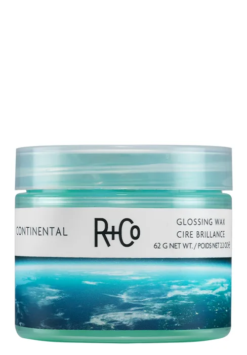 R+Co Control Flexible Paste | Strong Hold + Natural Finish| Vegan + Cruelty-Free | 2.2 Oz - continental glossing wax