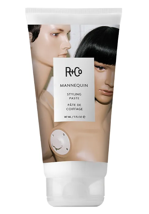 R+Co Control Flexible Paste | Strong Hold + Natural Finish| Vegan + Cruelty-Free | 2.2 Oz - MANNEQUIN Styling Paste