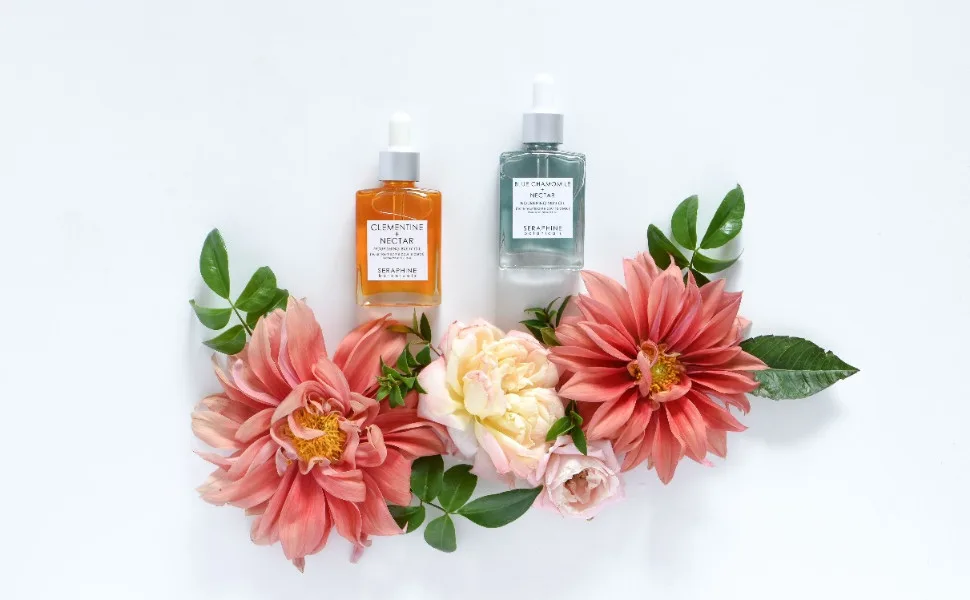 Seraphine Botanicals Lychee + Gold Healthy Glow Rose-Gold Blush - seraphine