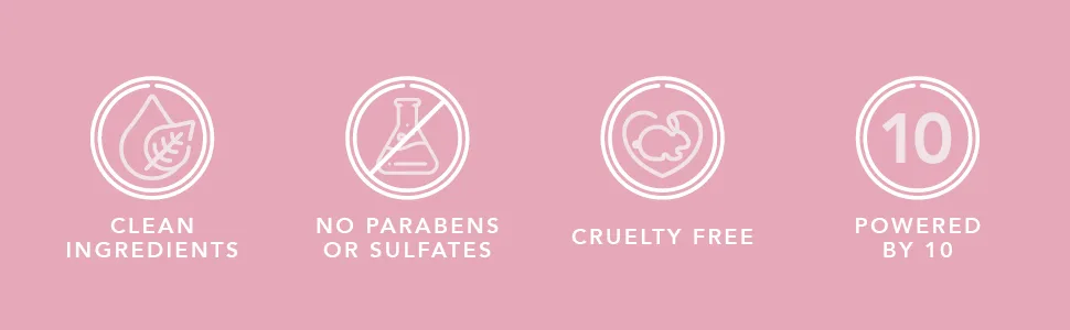 HydraGel Foundation (Tan) - clean ingredients, no parabens or sulfates, cruelty free, powered by 10