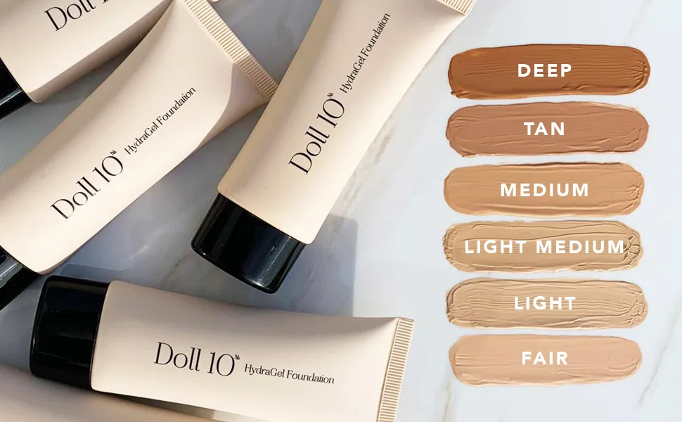 HydraGel Foundation (Tan) - Comes in a variety of shades