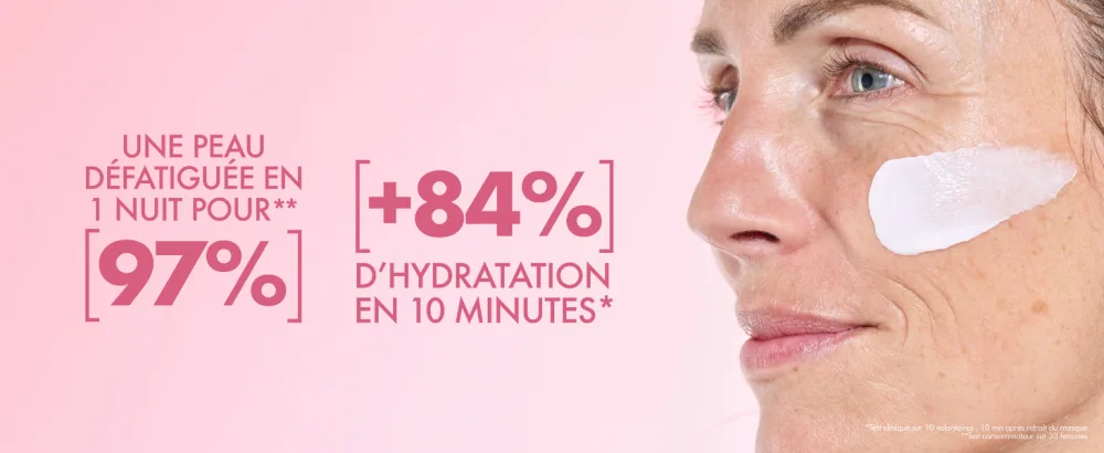 Melvita - 2 en 1 Masque - Soin de Nuit Hydra-Repulpant - Acides Hyaluroniques Micro et Macro - Hydratation et Effet Lissant - Tous Types de Peaux - 50 ml - product information 2