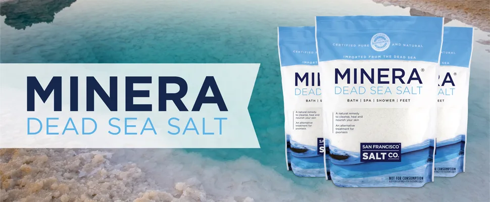 Minera Dead Sea Salt - 10 lb. Fine Grain Bulk Bag - product information 2