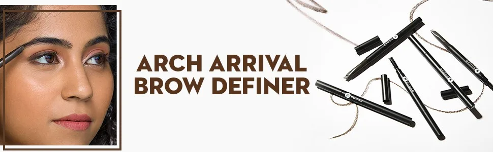 Sugar Cosmetics Arch Arrival Brow Definer02 Taupe Tom (Grey Brown) Long-Lasting  12hr coverage  built-in spoolie - arch
