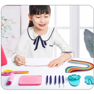 YURROAD 19pcs Paper Quilling Tools Kit Paper Strips DIY Tool Set with Slotted Pen Quilling Board Curling Coach Comb Crimper Border Buddy Filigrana Tool Kit - quilling