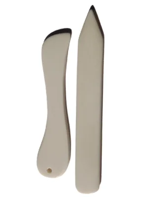 VENCINK Genuine Bone Folder Paper Creaser Set Folding Scoring Burnishing Crafting Scrapbooking Tool for Bookbinding Paper & Leather Crafts Card Making and Office Supplies - Bone Folder Crafts Scoring Folding Creasing Paper Crafting Scrapbooking Tool for Paper Crafts