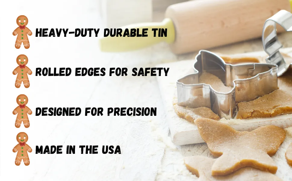Foose Diva Cookie Cutters 5 Piece Set Nail Polish  Mirror  Hair Dryer  Lipstick  Hair Brush  USA - cookie cutter