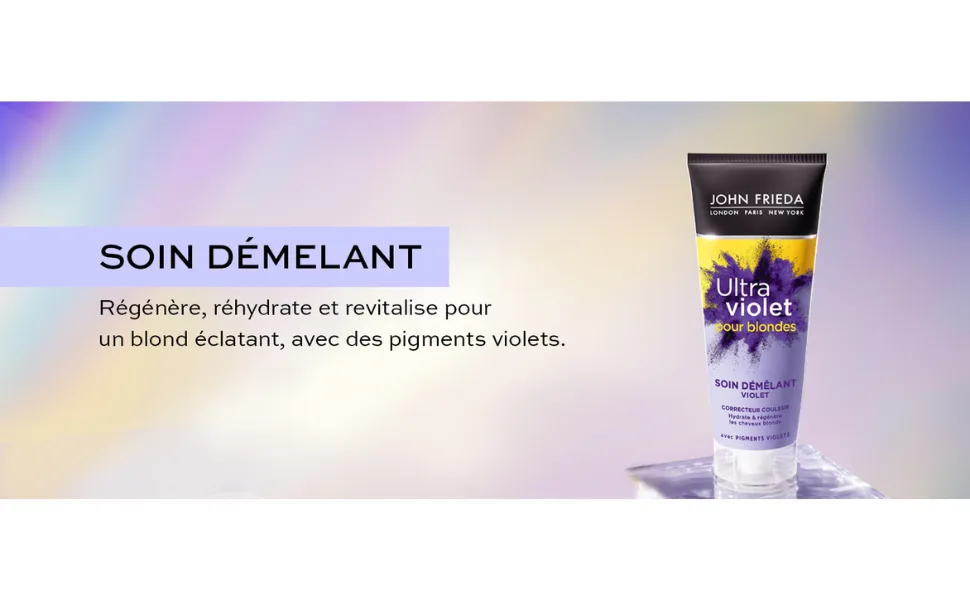 JOHN FRIEDA Ultra Violet pour Blond Soin D m lant Violet 250ml (Lot de 2) Violet 250 ml (Lot de 2) - product information 3