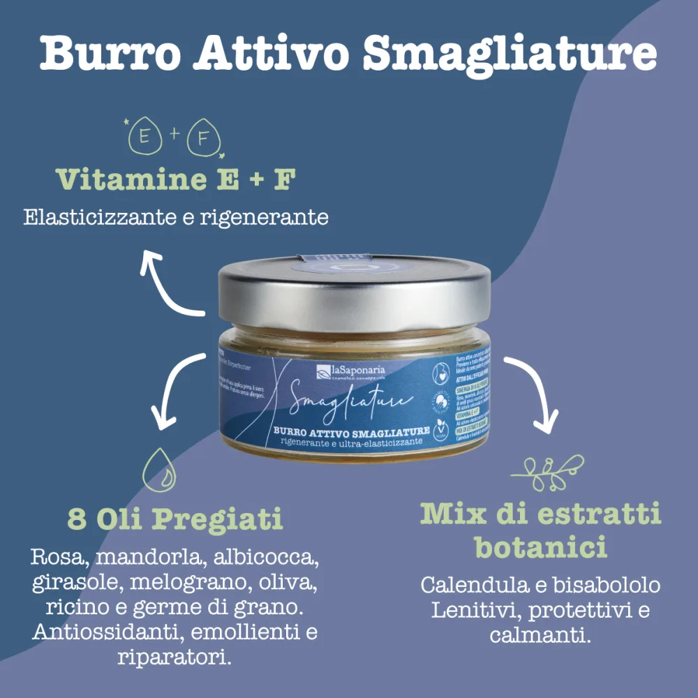 La Saponaria Beurre actif Vergetures - product information 4