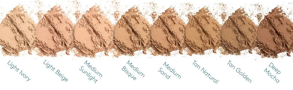Colorescience Natural Finish Pressed Foundation SPF 20 Light Ivory - FOUNDATION COLORESCIENCE SPF 20 MINERAL SUNSCREEN