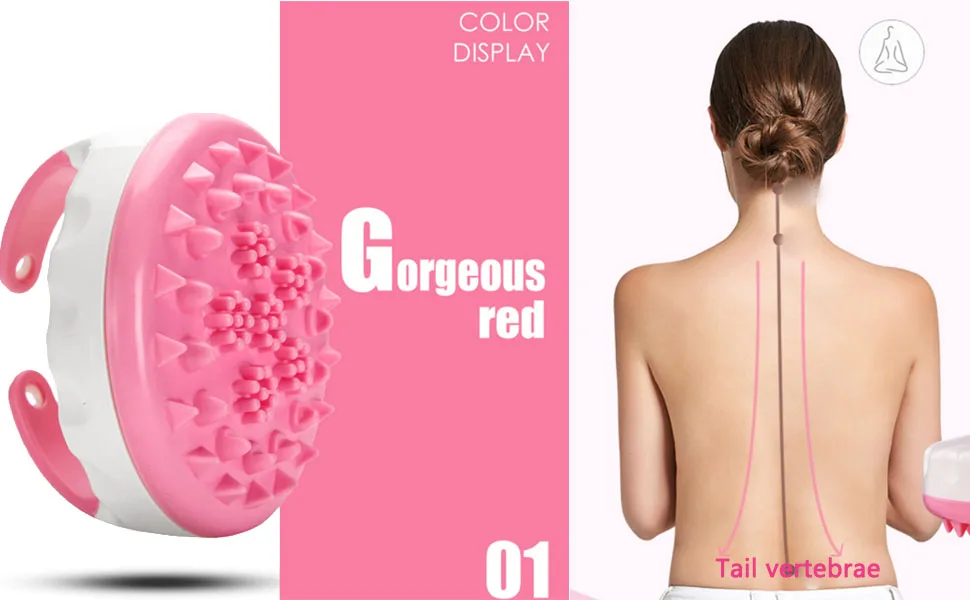 Cellulite Massager - Sotica Cellulite Brush body Massager Cellulite Remover by Use a Cellulite Cream - Cellulite Massager