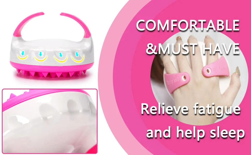 Cellulite Massager - Sotica Cellulite Brush body Massager Cellulite Remover by Use a Cellulite Cream - Cellulite Massager