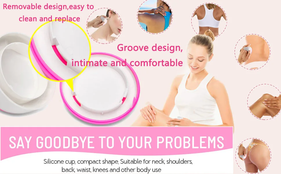 Cellulite Massager - Sotica Cellulite Brush body Massager Cellulite Remover by Use a Cellulite Cream - Cellulite Massager