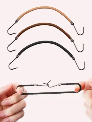 Hotop 15 Pieces Elastic Hook Hair Tie Styling Ponytail Holder Hooks Hair Cord (Black  Brown and Blonde) - product information 2