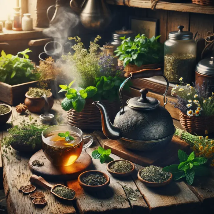 Herba Organica Bourse Pasteur Herbe Tisane - Capsella Bursa-Pastoris L - Shepherd's Purse Herb Herbal Tea (100g) - product information 2