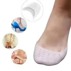 Toe Pouch Cushions  PeleusTech 5 Pairs Silicone Gel Toe Caps Soft Ballet Pointe Dance Athlete Shoe Pads - product information 3