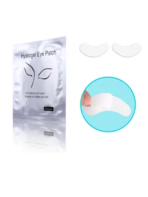 100 Pairs Set Under Eye Pads Comfy and Cool Under Eye Patches Gel Pad for Eyelash Extensions Eye Mask Beauty Tool - Eyelash Extension Eye Gel Pads