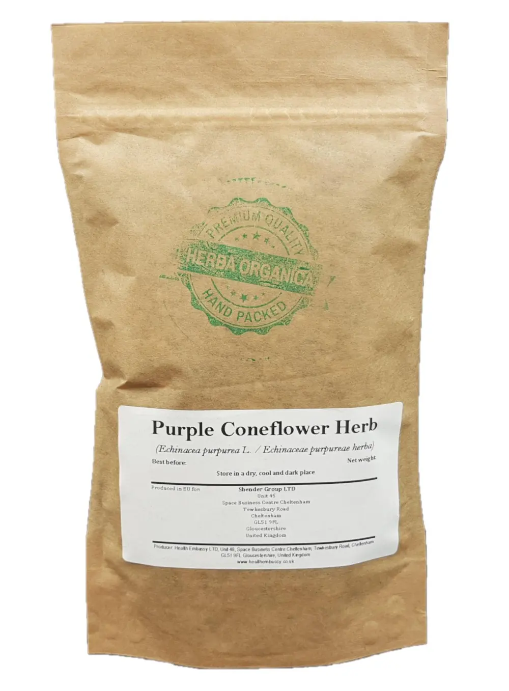 Herba Organica Herbe d chinac e Pourpre Tisane - Echinacea Purpurea L - Purple Coneflower Herb Tea (50g) - product information 1