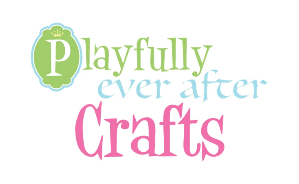 Playfully Ever After Black Craft Felt Circles (1.5 Inch - 94pc) - Playfully Ever After Crafts Logo