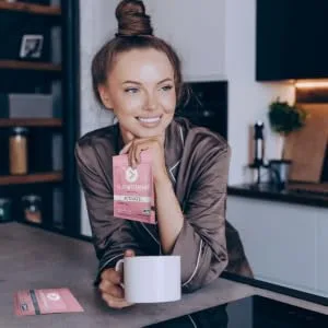 Flat Tummy 2-Step Detox Tea   2 Week Program   to Boost Energy  Speed Metabolism  Reduce Bloating - All Natural Cleanse w/ Green Tea  Dandelion  Fennel  & More - easy, gentle and effective