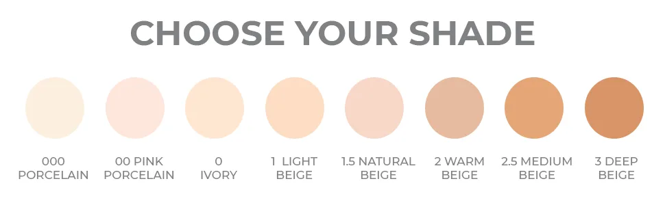 Camera Stick Foundation by True + Luscious - Full Coverage Cream Foundation - Non-Comedogenic & Hydrating Formula - Vegan  Paraben Free  & Cruelty Free - 0.49 oz (Shade 1: Light Beige) - choose your shade