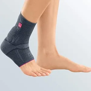 Medi Achimed Soft Knit Achilles Tendon Support for Men & Women IV Silver - medi