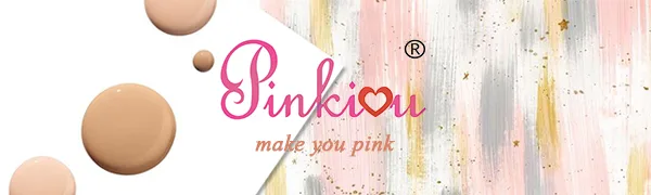 Pinkiou 2 in 1 Double-headed Liquid Eyeliner Pen Stamp Super Slim Gel Felt Tip High Pigment Black Waterproof Smudgeproof Long Lasting Makeup Tool(Heart) - product information 1