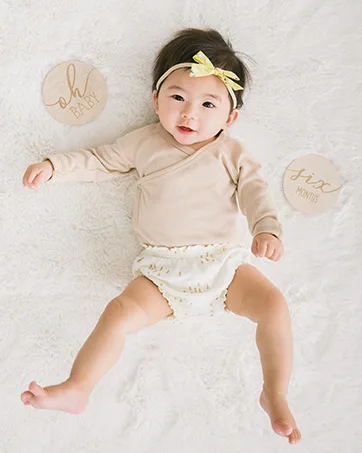 Pearhead Belly Cast Decorating Kit  Multi Belly Casting Decorating Kit - Baby with milestone markers