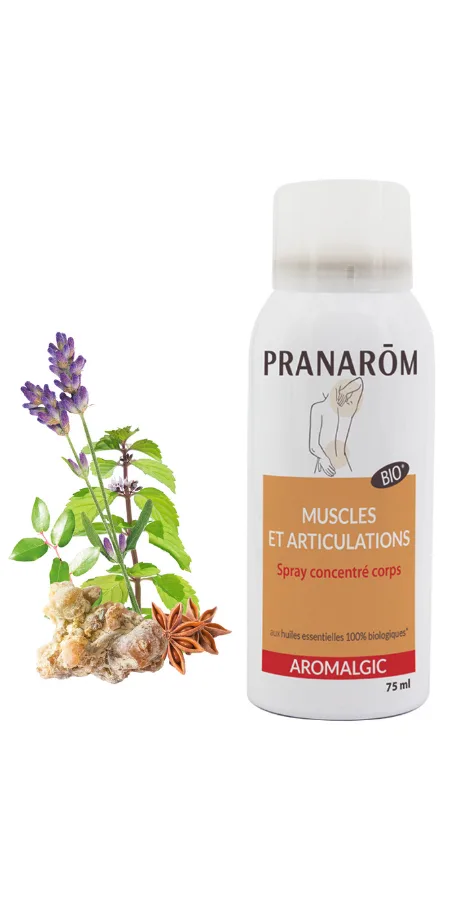 Pranar m Roller Articulations Fatigu es Apaise Articulations Et Muscles Soulagement Rapide DM Aromalgic 75 ml - product information 5