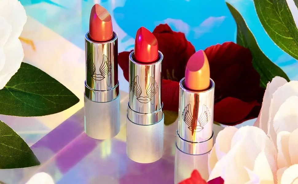 True + Luscious Super Moisture Lipstick   Clean  Vegan and Cruelty Free   Lasting Hydration for Dry Lips with a Sheer Finish   Pink Sugar - Super Moisture Lipstick