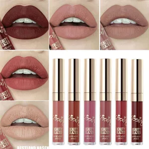 6pcs Matte Velvety Liquid Lipstick Matte Liquid Lipgloss Waterproof Lip Gloss 6 Pcs - product information 29