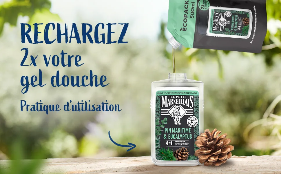DOYPACK HOMME PIN EUCALYPTUS 500ML 500 ml (Lot de 1) - product information 3