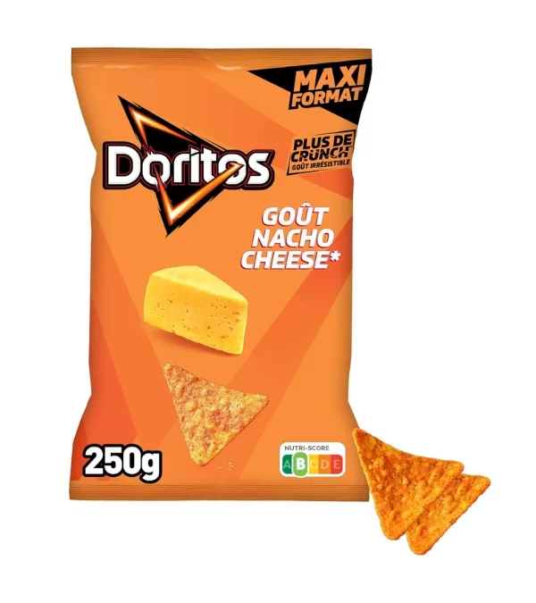 DORITOS Chips Tortilla Nature Maxi Format 250g Nature 250 g (Lot de 1) - product information 6