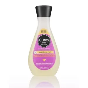 Cutex Moisture-Rich Nail Polish Remover with Sweet Almond and Jojoba Oil  6.7 fl. oz. - cutex